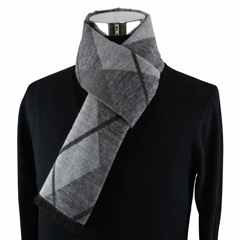 Muffler Men Wool - Sciarpe Casual di Ultima Moda, Sciarpa
