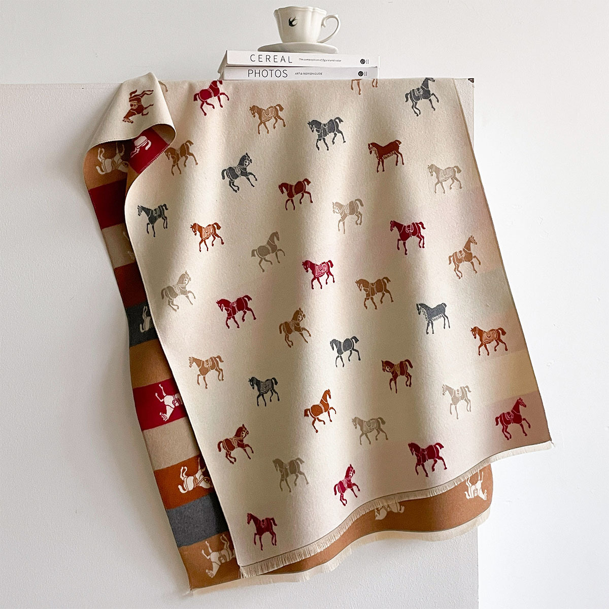 Sciarpa Autunno Inverno da Don - Woven Scarf Blanket recensione e prezzo
