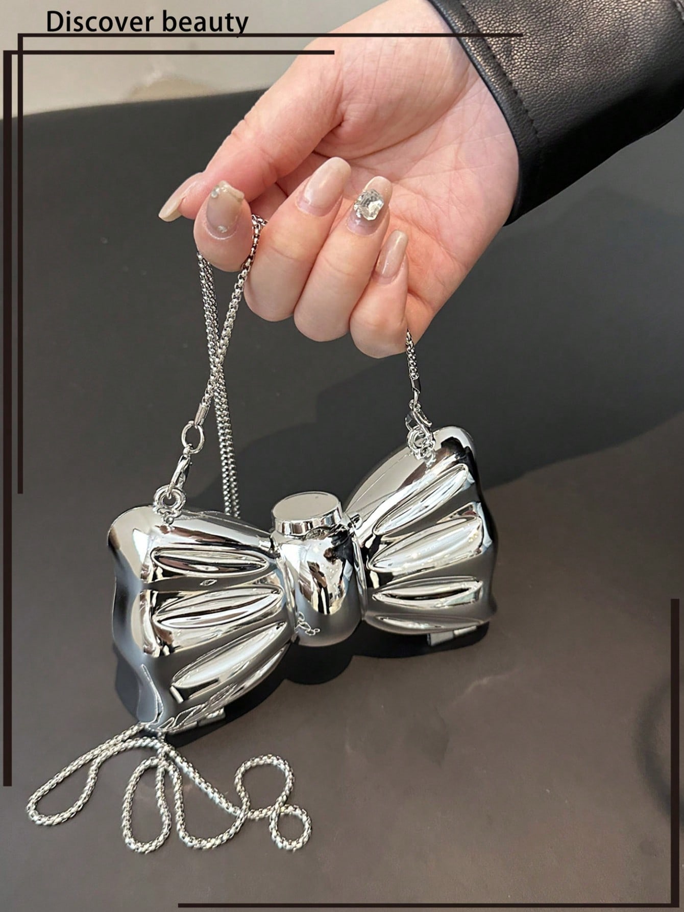 Mini pochette da sera con deco - Tie Clip Silver recensione e prezzo