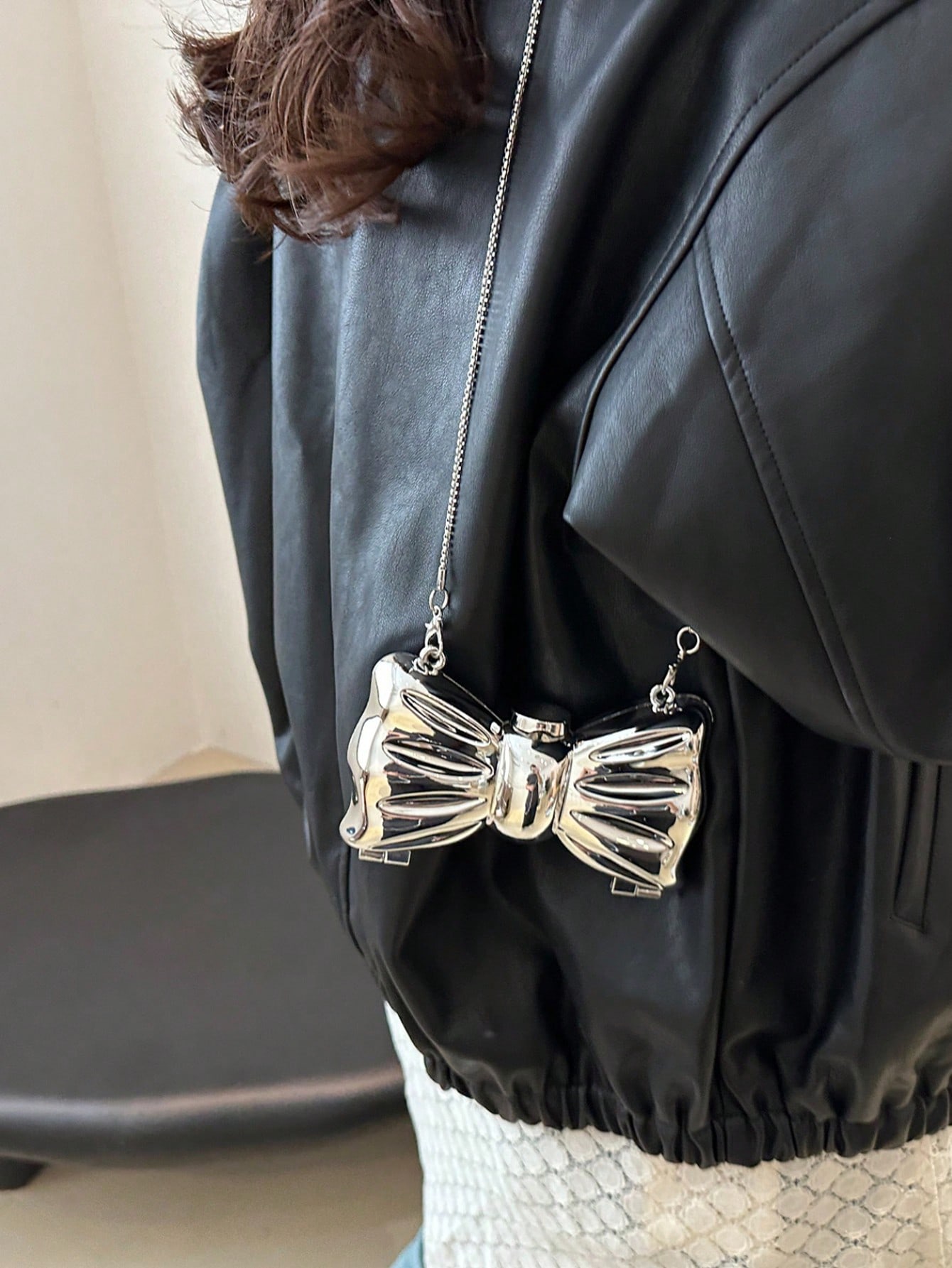 Mini pochette da sera con deco - Tie Clip Silver recensione e prezzo
