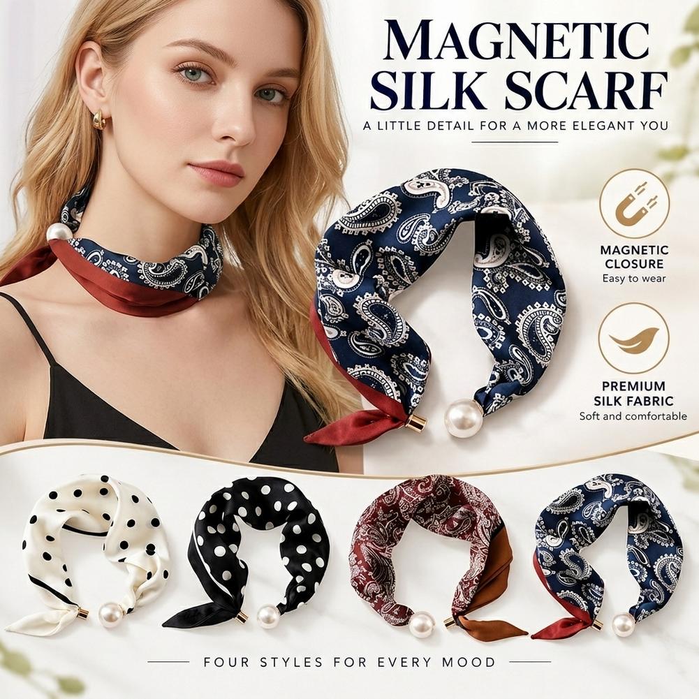 Sciarpa in seta con motivo a p - Scarf Silk Square recensione e prezzo