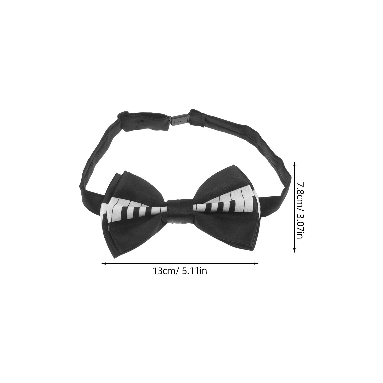 Set da 3 papillon a tema piano - Bow Tie Pre Tied recensione e prezzo