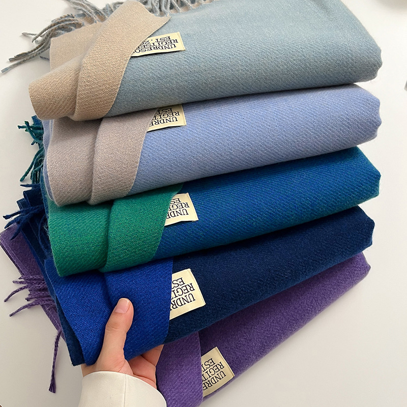 Sciarpa calda in cashmere soli - Woven Scarf Blanket recensione e prezzo
