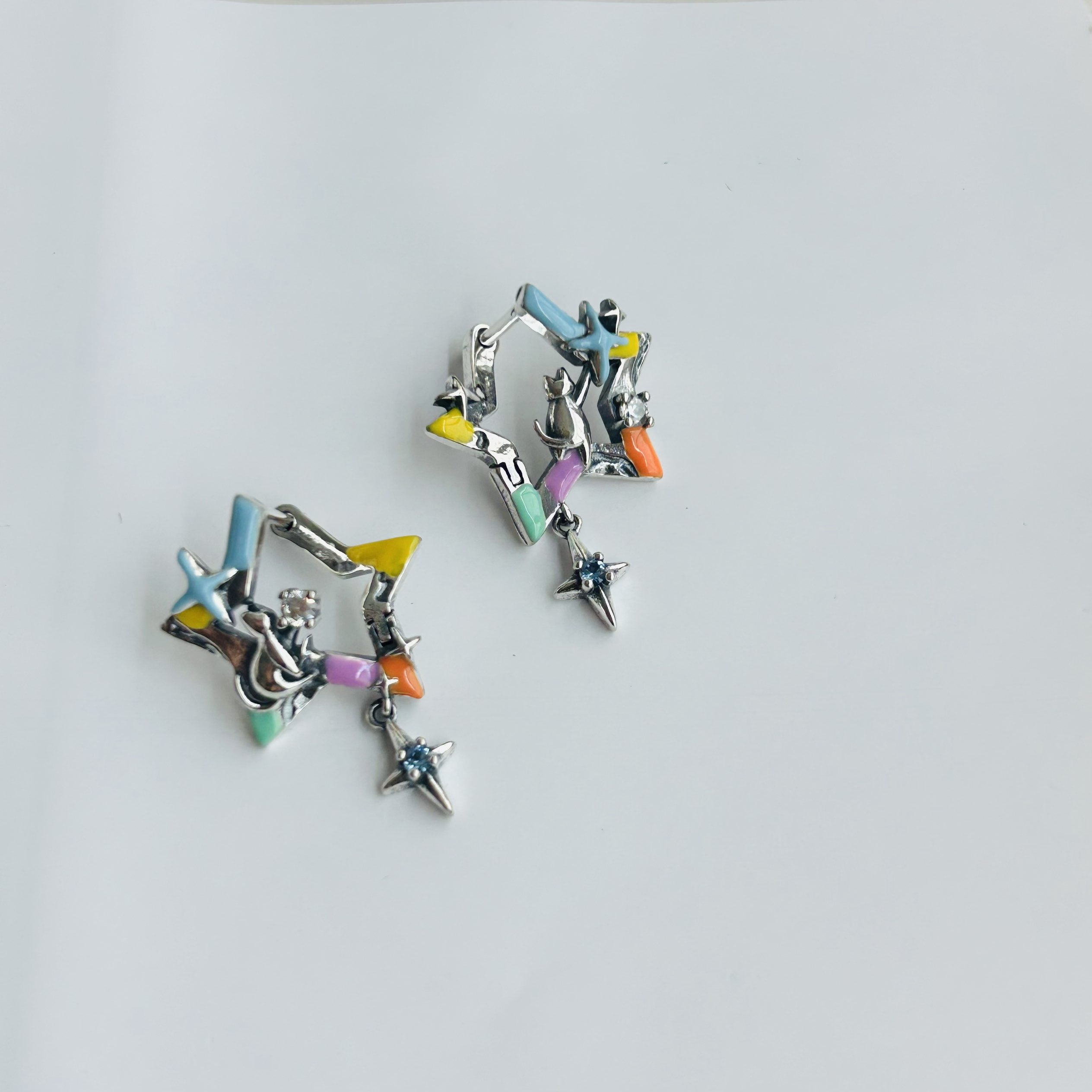 Orecchini in argento 925 con f - Tie Clip Silver recensione e prezzo
