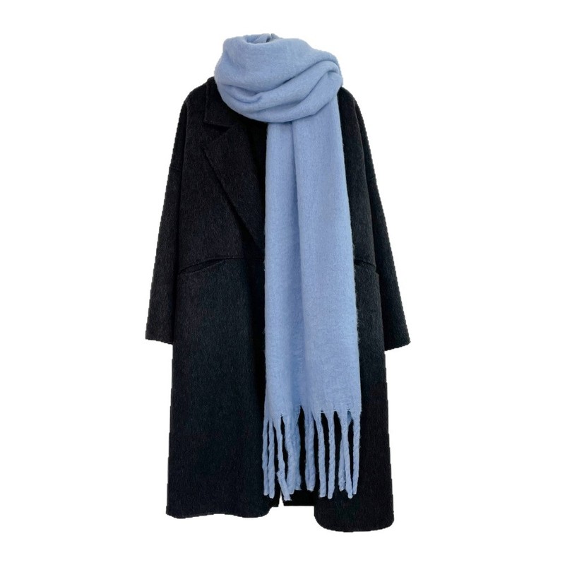 Sciarpa in Cashmere a Tinta Un - Muffler Men Wool recensione e prezzo