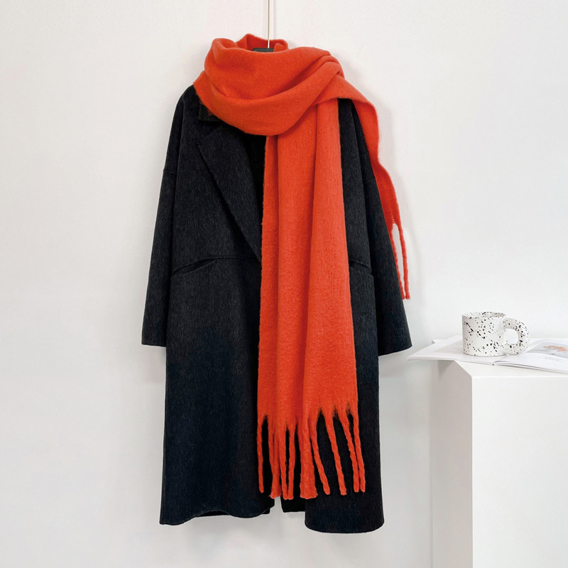 Sciarpa in Cashmere a Tinta Un - Muffler Men Wool recensione e prezzo