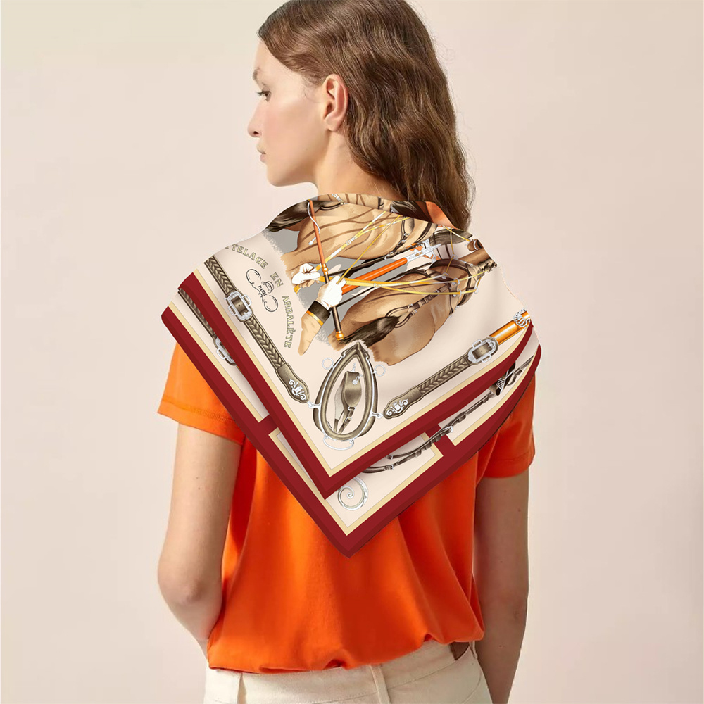 Sciarpa di seta Donna Cavallo  - Scarf Silk Square recensione e prezzo